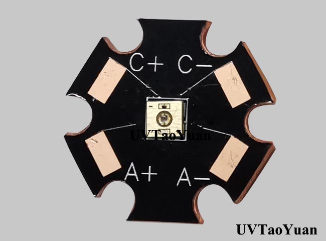 UVC UVA LED 3535 SMD 275nm&450nm - Click Image to Close